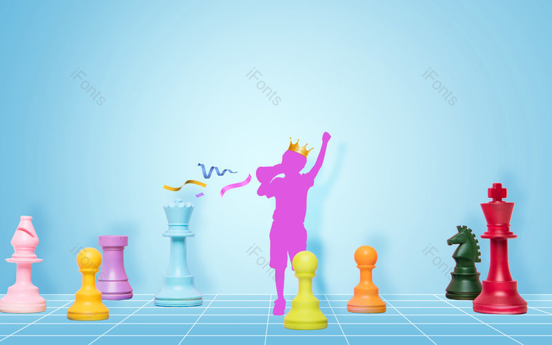 春季校园运动会欢乐童年象棋比赛,插画/手绘图,插画/手绘图库,插画/手绘图下载,插画/手绘